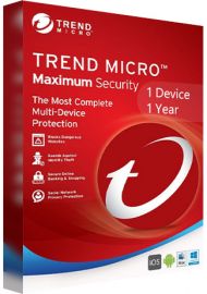 Trend Micro Maximum Security - 1 Device - 1 Year